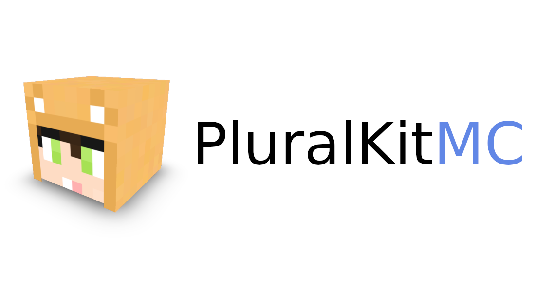 The PluralKitMC Minecraft plugin banner